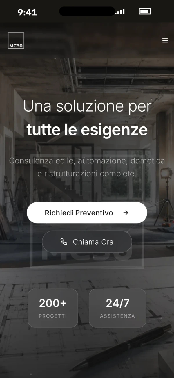 MC30 — versione mobile